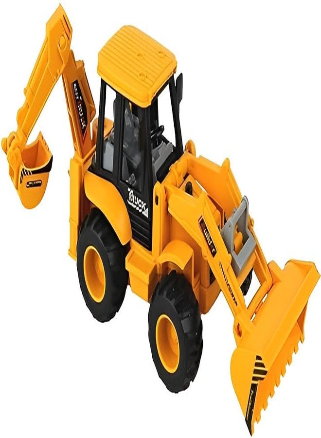 مجموعة HDA الجديدة JCB 2 في 1 حفارة مركبة بناء شاحنة تحميل قابلة للسحب للخلف (متعددة الألوان) - Image 2